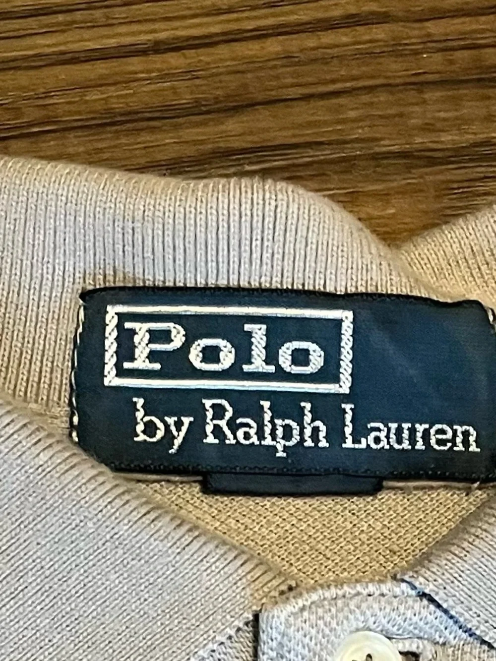 Polo by Ralph Lauren Men’s Light Gray Polo Shirt